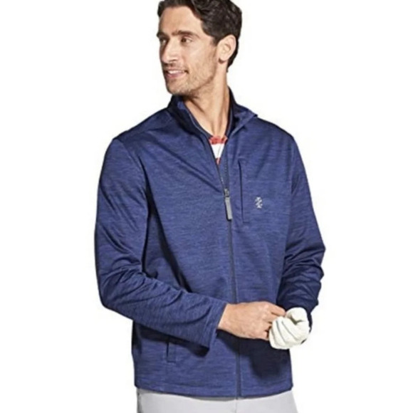Izod Blue Golf Men's Zip Down Jacket Size XL - Picture 2 of 13